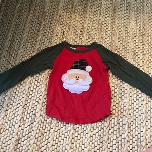 Mud Pie Kids Santa Shirt
